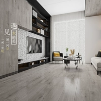Укрепление композитного этажа 12 -миллиметровое домашнее защита от окружающей среды промышленное стиль Серый производитель домов