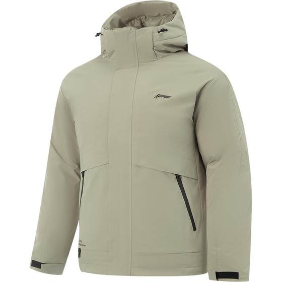 
Li Ning Hot Pot Down Jacket丨Men's new winter hooded clothes, light tops, duck down warm sports jackets