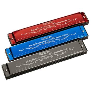 Getting started with beginners with Swan 24-hole polyphonic harmonica C tune