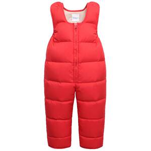
Clearance Aikexiu baby suspender down pants newborn jumpsuit baby thickened warm down suspenders