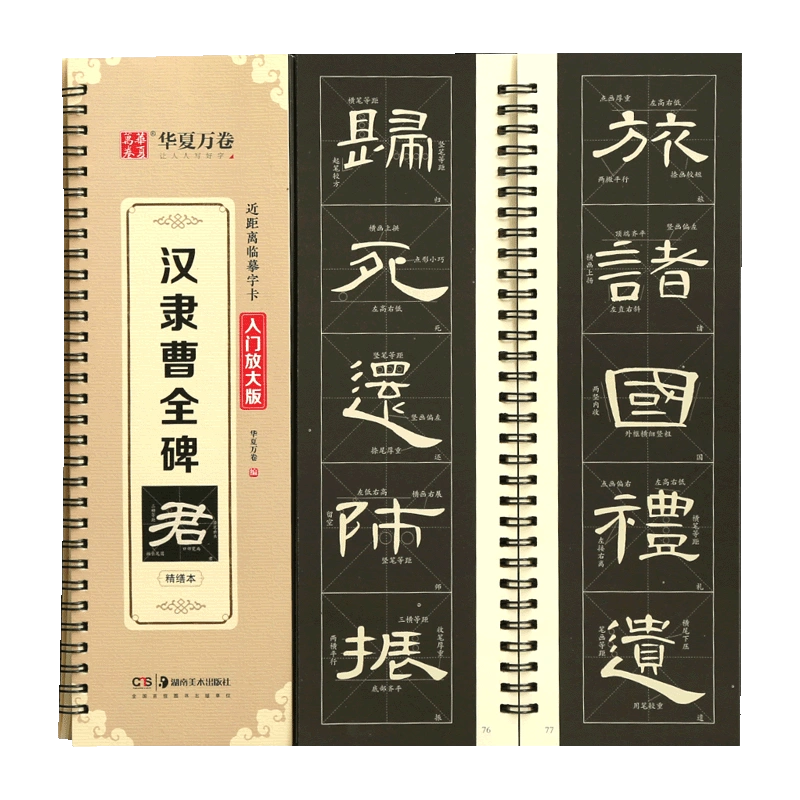 学海轩过年写春联楷书行书隶书篆书4本集字杨华主编毛笔楷书篆书隶书