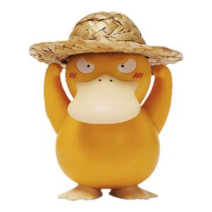 
Angry Keda Duck car ornaments cute figure wearing straw hat little yellow duck car decoration car interior decoration