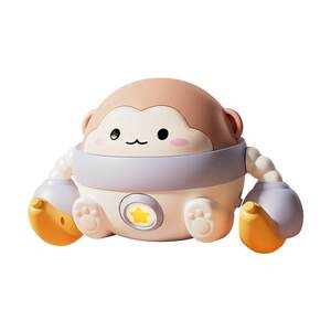 
Baby toys 0 to 1 years old, head-up practice puzzle for children 3 to 6 months old, baby learns to crawl and roll monkey