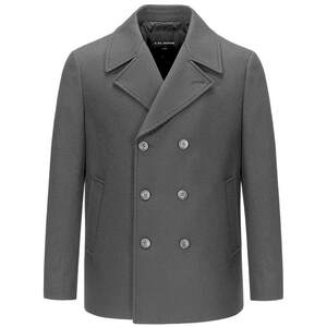 
[Double-breasted lapels] Lilanz official mid-length woolen coat men's winter men's wool coat