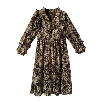 Large size women's dress loose and slim
