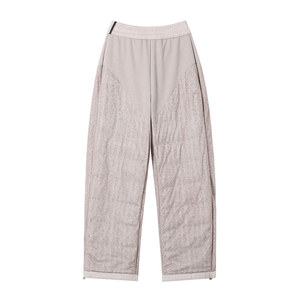 
Xucheng Guniang's new white goose down casual high-waisted versatile warm new Chinese style national style down straight pants for women in winter