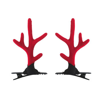 Christmas headgear elk horn ear hair card hair card
