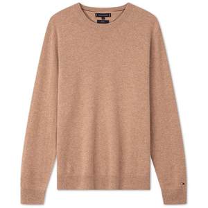 [Pure Cashmere] Tommy Autumn and Winter Men's Casual Round Neck Bottoming Sweater Knitted Sweater Cashmere Sweater