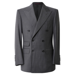 Cultum50 Wool Lapel Collar Double-row Suit For Men's Business Formal Wear