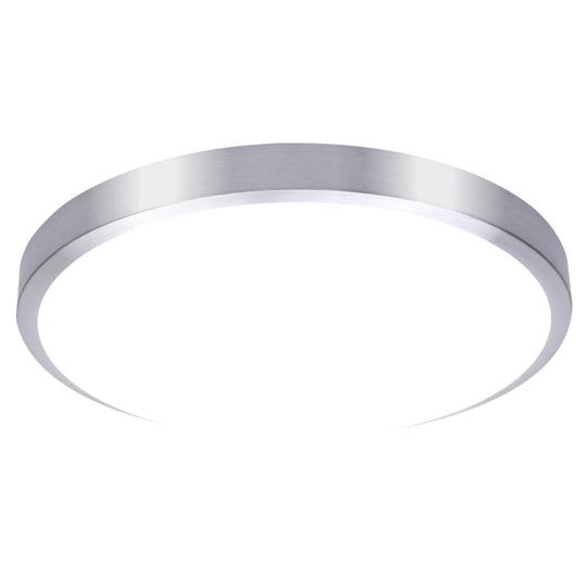 Led Runde Lampe Hauge LED Deckenleuchte - Moderne Runde Aluminium Lampe für Wohnzimmer ...