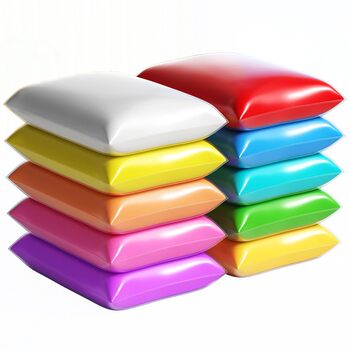 Children's non-toxic ultra-light clay 500 grams will not fade