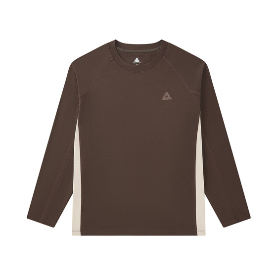 
Peak Guochuang丨Dream Feitian Xinjiang cotton long-sleeved T-shirt for men spring pure cotton casual sweatshirt trendy top for women