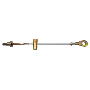 Electric motorcycle tricycles handbrake pull line round head thick snail hand brake flat head brake wire steel wire rope
