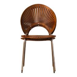 Benchao Shell Chair Second-hand Solid Wood Household Dining Table Chair