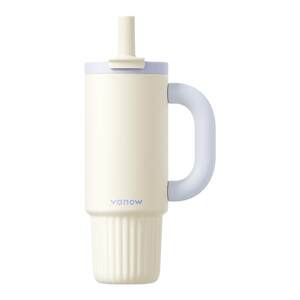 
Vanow Big Mac Straw Insulated Cup Large Capacity Water Cup Women's New High-Looking Ice Cup Birthday Gift