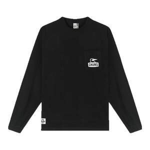 CHUMS Qiaqia Bird Outdoor Sports Sweater Casual Knitted Embroidered Long Sleeve T-shirt Cotton Men's and Women's Spring and Autumn New Style