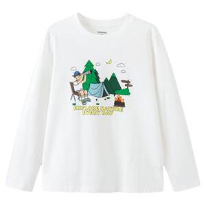 
Balabala boys long-sleeved T-shirt medium and large children's pure cotton top spring and autumn 2025 new children's clothing bottoming shirt