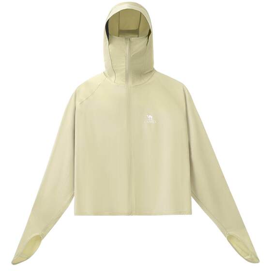 
Camel Women's Cloak Sun Protection Clothing 2026 Summer New Black Vinyl Anti-UV Breathable Quick-Drying Cool Sun Protection Clothing