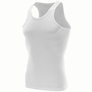 
Jiandaniao pure cotton breathable vest men's sleeveless bottoming sweatshirt sports fitness hurdles with light top summer