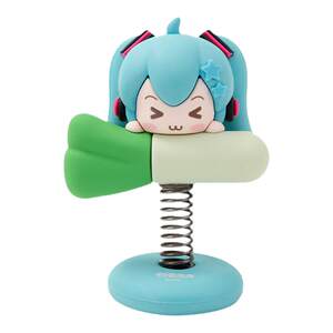 
moeyu Hatsune Miku squinting soft glue shaking music miku car ornament desktop decoration cartoon peripheral