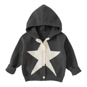 
Children's Sweater Girls' Knitted Jackets 2026 Spring New Boys' Cardigans Baby Spring and Autumn Tops Good-looking Clothes