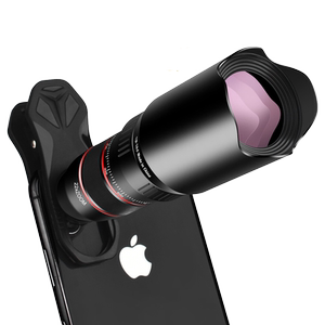 
Mobile telephoto lens 32x telephoto telephoto lens fishing live concert photography shooting artifact SLR external high definition professional external camera suitable for Apple, Huawei, Xiaomi oppo