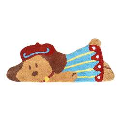 Small Tower is really cute puppy bedside carpet woven tuft