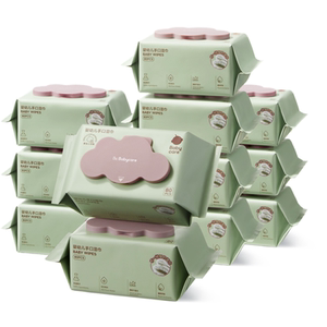 
babycare wet wipes, special wet wipes for baby's hands and mouth, safe for newborn children, large and thickened packaging