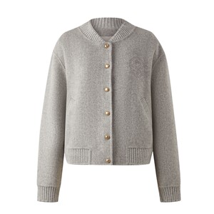 [100% Merino Wool] Eland woolen coat women's short wool coat winter new style