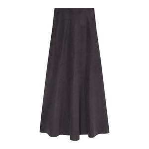 
Eryang Design [Boye] Tencel cotton high-end design micro fishtail skirt for women autumn high waist retro long skirt