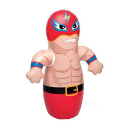 Children's inflatable tumbler punching bag vent toy