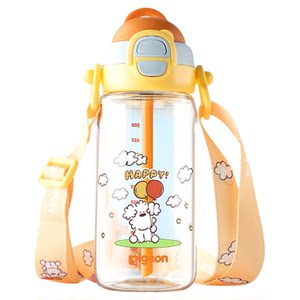Hi Play Series Carry Ring Summer Cooling Cup Children's Water Cup 3 Years Old + Large Capacity PPSU Direct Drinking Cup Pigeon Official Flagship Store