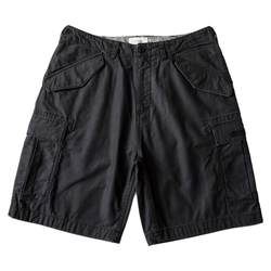 NOFAITH heavyweight 300G horizontal bamboo cotton shorts men's summer loose anti-wrinkle straight casual casual pants trend