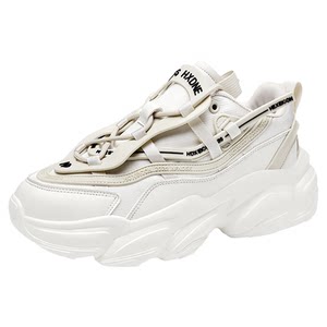 
Men's shoes 2026 new style this year's popular spring ins fashion small women's taller thick-soled dad shoes