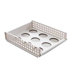 Layered storage artifact sorting rack for folding clothes T-shirts