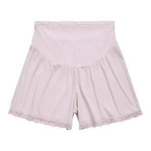Pregnant women's anti -light safety pants summer leggings thin size large size wearing wild pregnancy female three -point pants shorts
