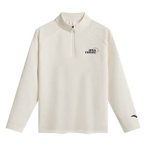 
Anta children's knitted long-sleeved shirt for boys and girls 2026 spring new style comfortable and skin-friendly medium and large children's bottoming long T-shirt