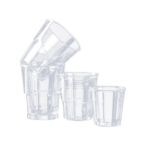 
Disposable PP aviation cup plastic water cup thickened and hardened food grade household pattern tea cup commercial space cup