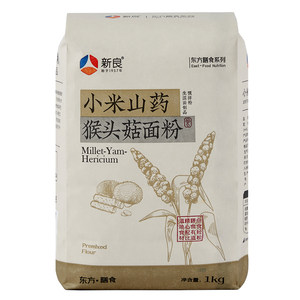 
Xinliang millet yam hericium mushroom flour 1kg multigrain steamed bun noodles home baking medium-gluten flour wheat flour