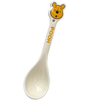 Disney Ceramic Spoon - Cute Cartoon Baby Rice Spoon With Long Handle For Kids