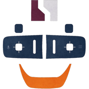 Fan Xi is suitable for Zekr X accessories steering wheel decoration sticker button sticker LOGO sticker special modification for automotive supplies