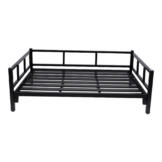 Dog camp bed kennel for all seasons, pet off-the-ground dog bed with iron frame, small dog, large dog, golden retriever mat