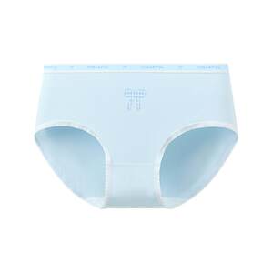 
Sanfu thin breathable low waist hip underwear for women simple blue modal half boxer 499440