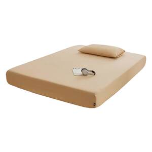 
MUJI Class A full cotton bed cover single piece high-end feeling soft naked sleep solid color pure cotton bed cover 1.0m1.35 meters