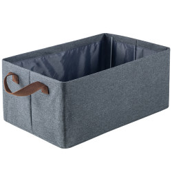 4 pack cationic clothes storage box home wardrobe layered artifact clothing pants organizer box fabric folding