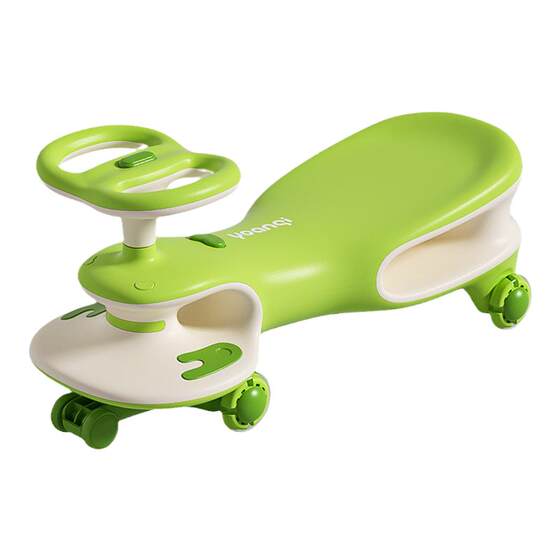 
Children's twisting car 1-3 year old boy and girl swaying adults can sit on a double anti-overturning Niu Niu swaying car