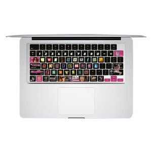 
Applicable to the new MacBook silicone keyboard film m2pro13 protection air Apple 15 laptop 14 computer avatar