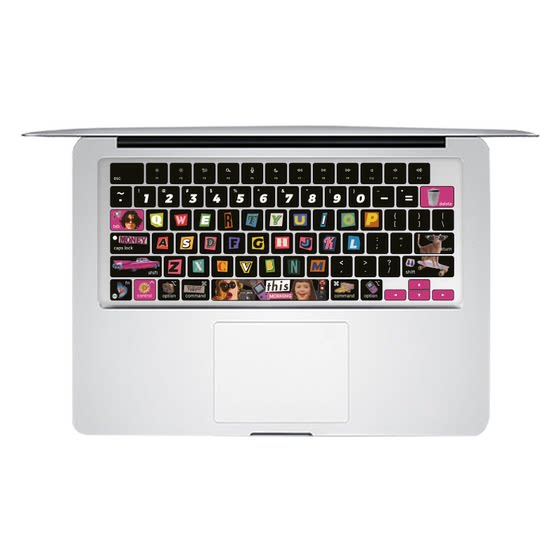 
Applicable to the new MacBook silicone keyboard film m2pro13 protection air Apple 15 laptop 14 computer avatar