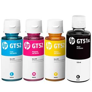 
HP original GT53XL black GT52/51XL color ink tank582 676 518 519 510 531 672 725 726 755 798 599 592 215 printer