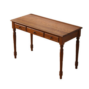
American retro solid wood desk walnut red oak desktop computer desk home office desk children's writing desk